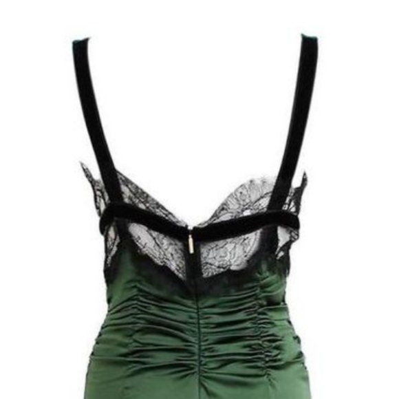 Roberto Cavalli Lace Silk Ruched Top, size IT46 - Picture 7 of 14